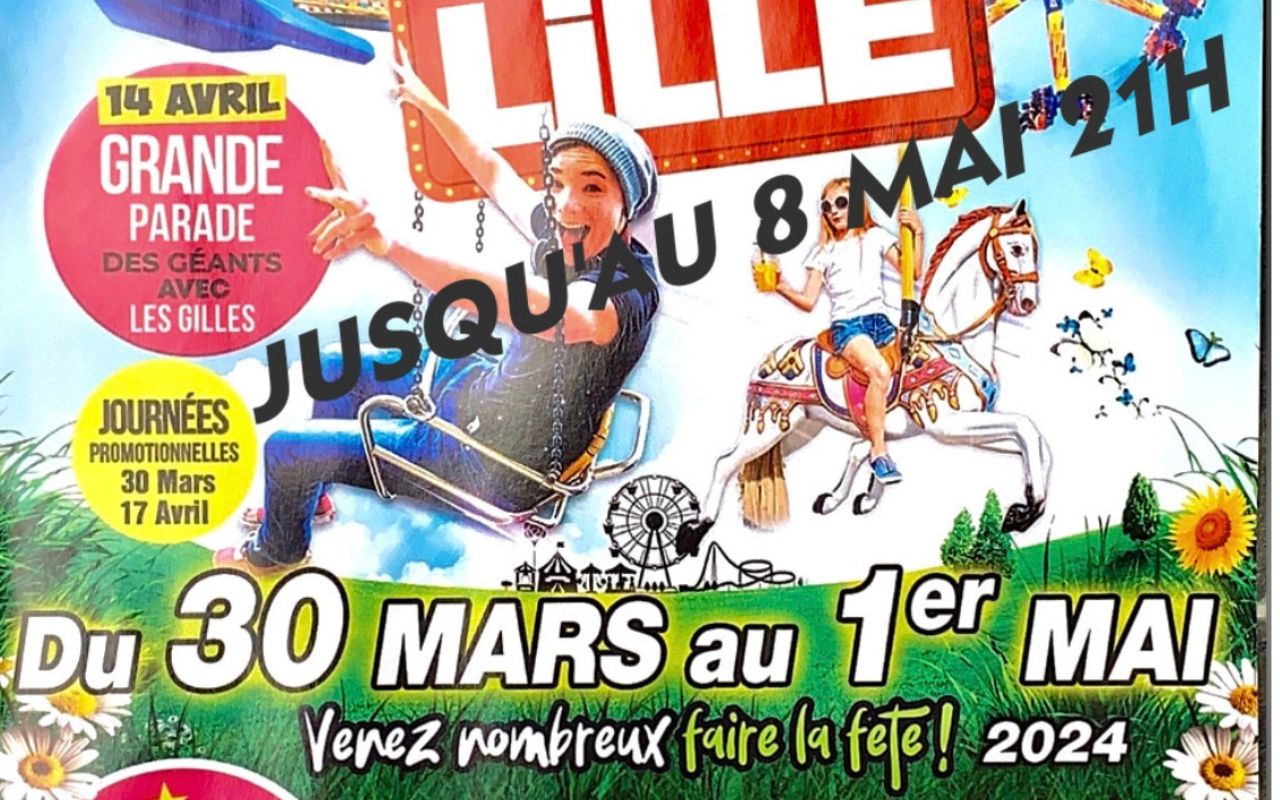 Foire de manege printemps lille 2024